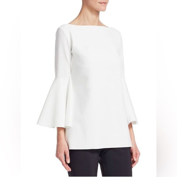 Chiara Boni La Petite Robe Natty Bell-Sleeve Top size 6 - Picture 1 of 10